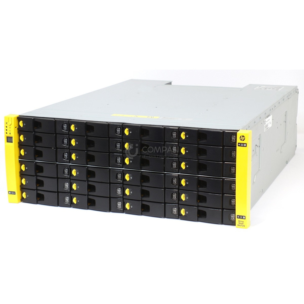 QR491A HP 3PAR STORESERV M6720 4U SAS 24-BAY LFF EXPANSION ENCLOSURE